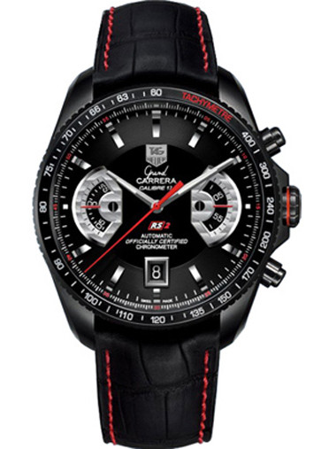 Tag Heuer Grand Carrera Chronograph Calibre 17 RS 2 Mens Wristwa